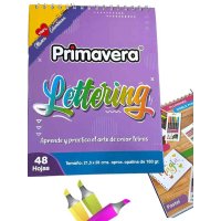 Cartilla para Lettering Primavera