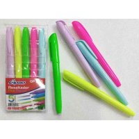 Marcador Resaltador GP Fluo-Pastel x5