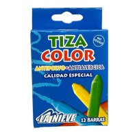 Tiza Color La Nieve x12